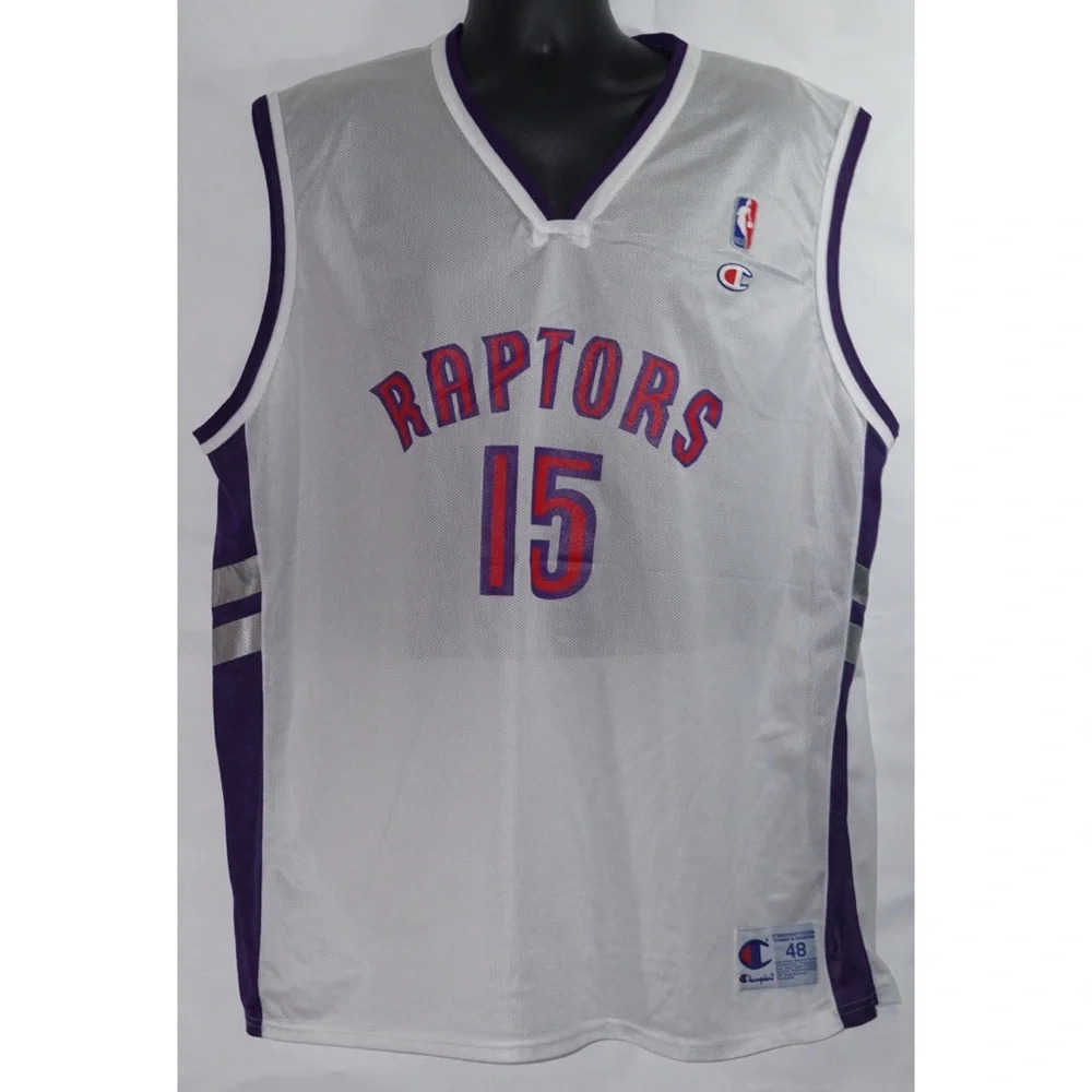 Toronto Raptors Vince Carter Champion Jersey 48 XL